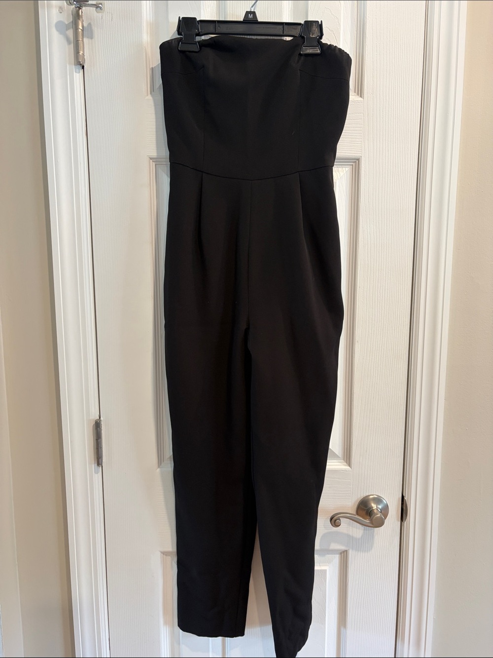 Express Strapless Black Jumpsuit